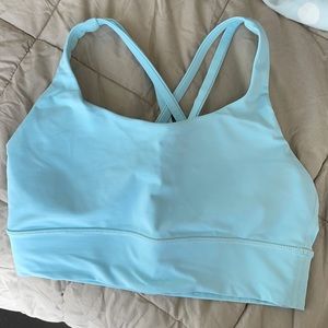 Lululemon energy bra long line/ size 8